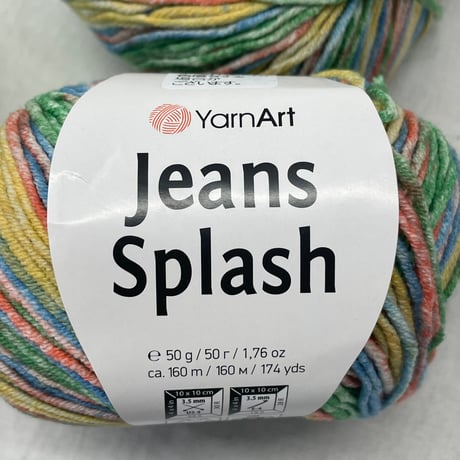 277　〈A〉jeans　COL:60　3玉セット＆〈A〉Jeeans Splash　COL:952　2玉セット