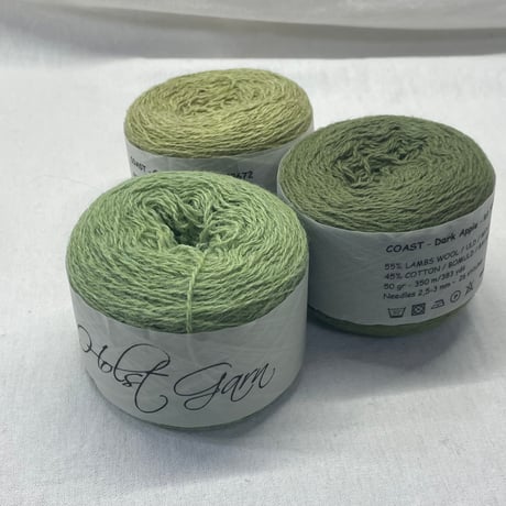 272　Holst Garn　グリーン系3巻セット