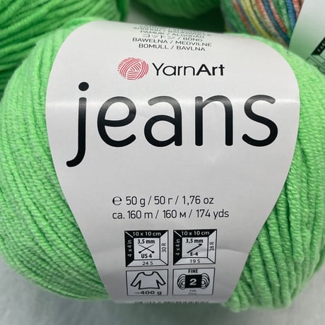 277　〈A〉jeans　COL:60　3玉セット＆〈A〉Jeeans Splash　COL:952　2玉セット