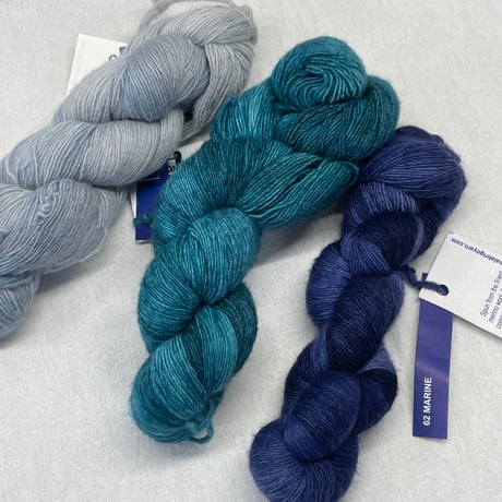 286　malabrigo　Lace　3色3カセセット