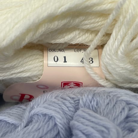 281　Baby Soft　ウォッシャブル2色混合10玉セット