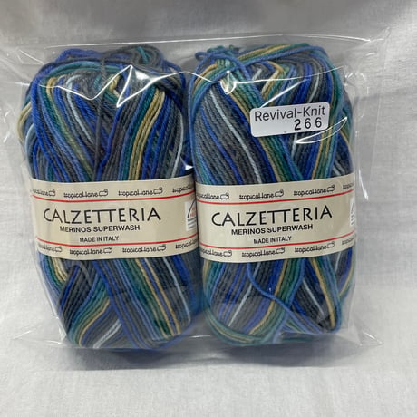 266　〈A〉CALZETTERIA　COL:704　2玉セット