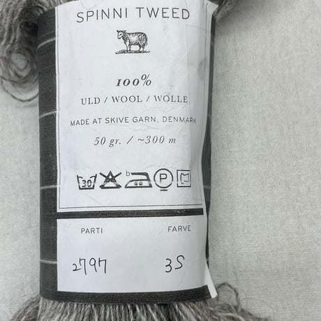 272　〈B〉SPINNI TWEED　2色2カセセット