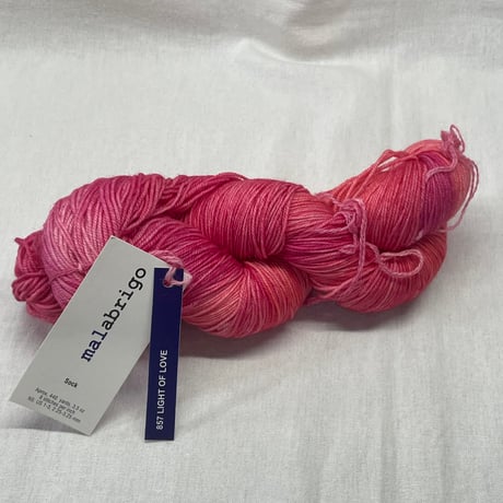 268　〈B〉malabrigo　Sock COL:857　LIGHT OF LOVE