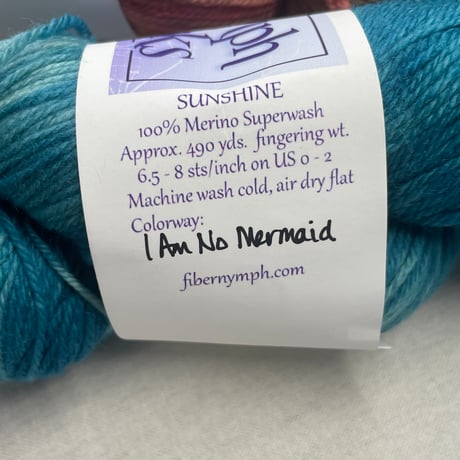 268　〈A〉Fibernymph Dye Works　SUNSHINE