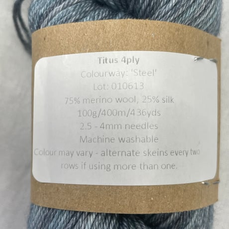 268　〈A〉Eden College Yarns　Titus 4ply