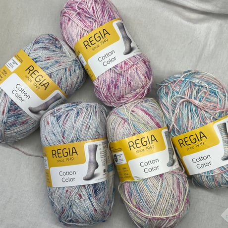 279　Cotton Color　〈A〉2玉+〈B〉3玉セット