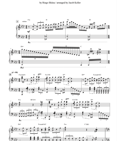 CATEGORY J-Pop | Sheet Music Otaku