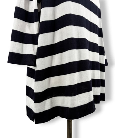 Daniela Gregis – Boatneck Striped 3/4-Sleeve Sweater