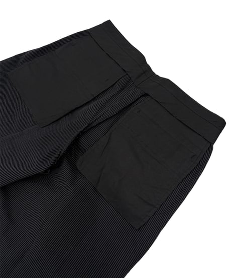 90s COMME des GARCONS HOMME PLUS – 2Tuck Tight Tapered Trousers