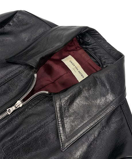 20AW DRIES VAN NOTEN – Leather Blouson
