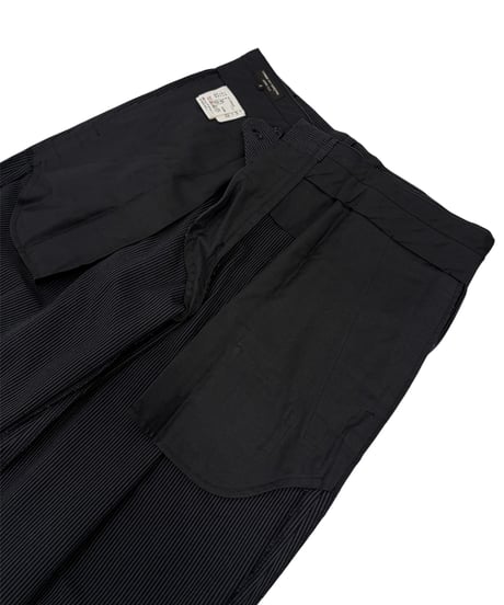 90s COMME des GARCONS HOMME PLUS – 2Tuck Tight Tapered Trousers