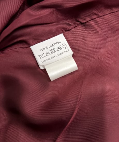 20AW DRIES VAN NOTEN – Leather Blouson