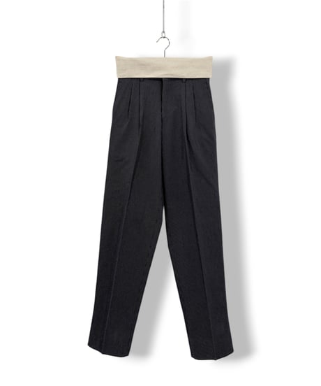 90s COMME des GARCONS HOMME PLUS – 2Tuck Tight Tapered Trousers