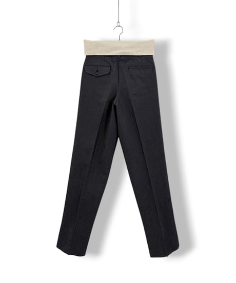 90s COMME des GARCONS HOMME PLUS – 2Tuck Tight Tapered Trousers