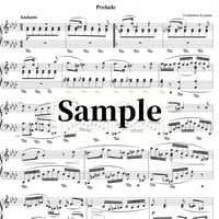 【楽譜001】（sheet music）Toshimitsu Koyama - Prelude in F minor