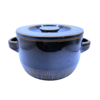 美品　GEFLE　ゲフレ　KOSMOS　コスモス　/Berit Ternell  ベリット・ターナー 陶器のキャセロール　両手鍋  蓋つき