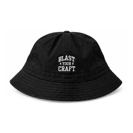 B.Y.C BUCKET HAT(BLACK)