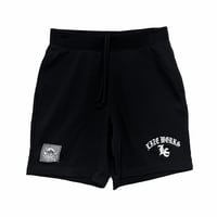 LxC GANG SWEAT HARF PANTS (BLACK)