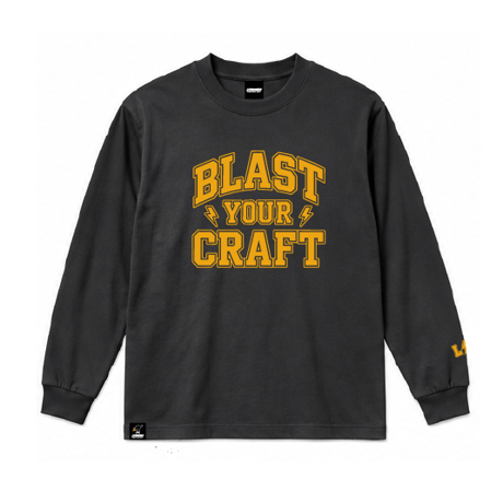 B.Y.C LONG SLEEVE(SUMI/YELLOW)