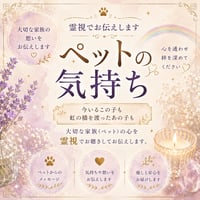 霊視でお伝えします｜ペットの気持ち