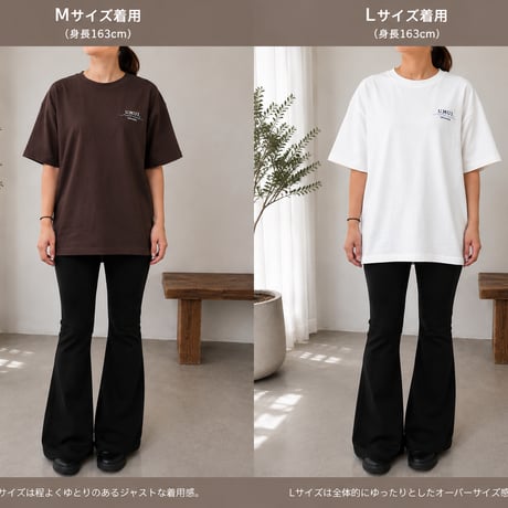 UMUI ORIGINAL ロゴ刺繍Tシャツ