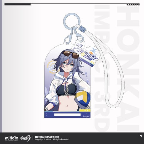 【崩壊3rd公式店】 悠遊夏日 2026ver. キーホルダー 32元 (予約200日以内発送)