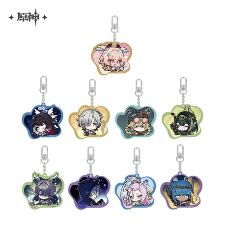 【原神公式店】ナドクライ ちびキャラ キーホルダー 28元
