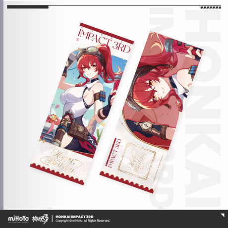 【崩壊3rd公式店】2026年 生誕祭 ホロカード 15元