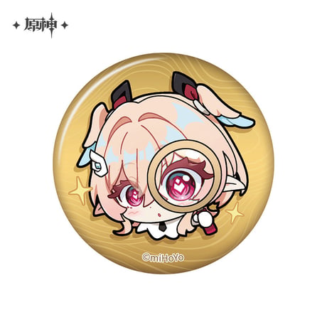 【原神公式店】ナドクライ ちびキャラ 缶バッジ 12元