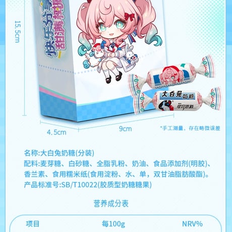 【崩壊スターレイル】大白兔 コラボ グッズBOX （EMS便）
