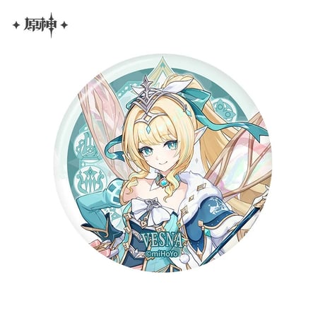 【原神公式店】スネージナヤ 缶バッジ 12元