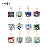 【原神公式店】モンド ちびキャラ キーホルダー 28元