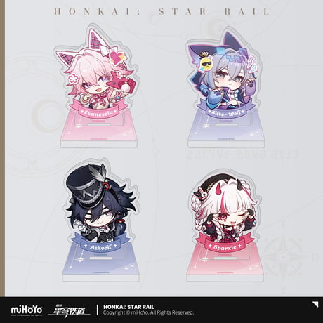 【崩スタ公式店】2604 ナナシの勲功 アクリルスタンプ 35元 （予約200日以内発送）