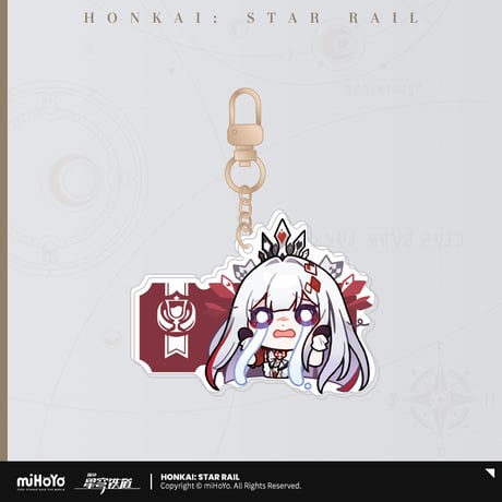 【崩スタ公式店】パム展覧会 ちびキャラ アクリルキーホルダー D 28元 （予約200日以内発送）