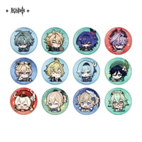 【原神公式店】モンド ちびキャラ 缶バッジ 12元