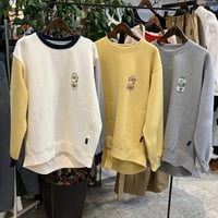【138-102S】【KRIFF MAYER】裏起毛刺繍ｸﾙｰ(ｽﾇｰﾋﾟｰ)