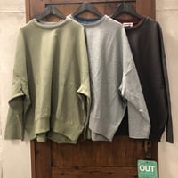 【171-103T】裏毛×スパンテレコ後袖Print PO