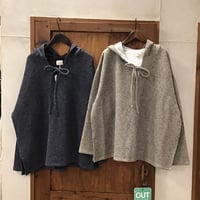 【130-103M】ニュアンスニットパーカー