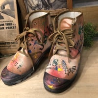 【1】フランスタイプリメイクハイカットスニーカー　26.5　mm-257-10