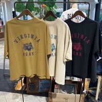 【139-102T】【KAKELA】Tiger刺繍ｶﾚｯｼﾞTee