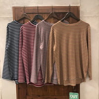 【171-103T】ﾏﾙﾁﾎﾞｰﾀﾞｰﾌﾗｲｽｸﾙｰﾛﾝTee