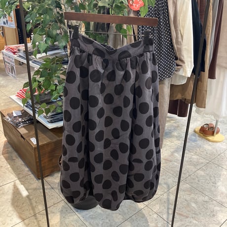 【160-102N】ドットバルーンスカート