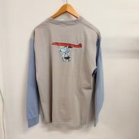 【6】【MAKAHA 】オリジナル　リメイク　ロングＴシャツ  　Mサイズ
