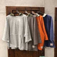 【171-103H】【ｸﾞﾗﾃｨｱ】7分袖ﾌｰﾃﾞｨｰPO