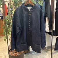 【182-102T】リネンコットン多ボタンジャケット