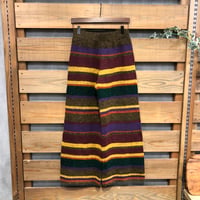 【154-103M】レインボーニットパンツ