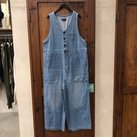【33-103M】9ozデニムサロペット2（11号）インディゴブルー