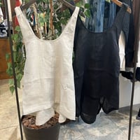 【182-102T】ベーシックリネンベスト