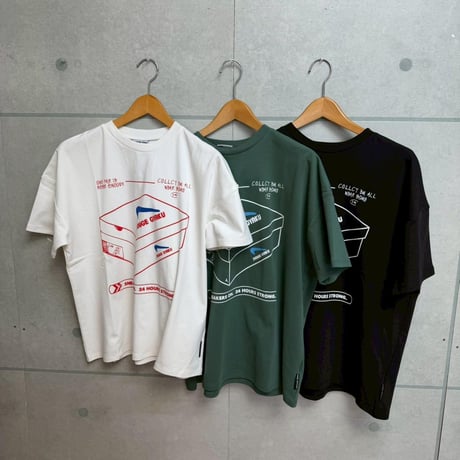 【111S】360°ストレッチロゴTシャツ